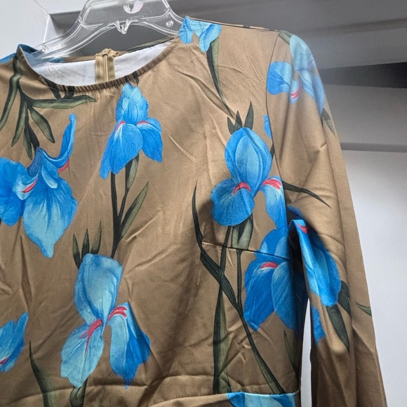 Floral Ruffle Maxi Dress - Picture 3 of 9